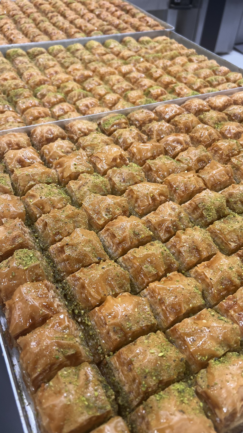 Søt bakst fra bakeriet